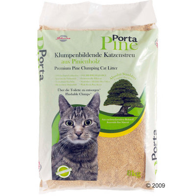 Litière pour chat en bois de pin Porta Pine- 8 kg