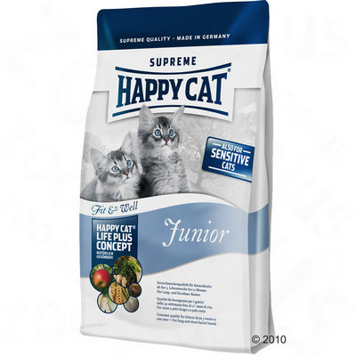 Croquettes pour chaton Happy Cat Fit & Well Junior- 2 x 10 kg
