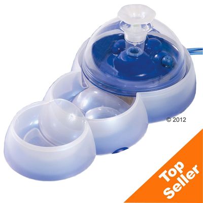Catit Water Fountain Trinkbrunnen 3 l inkl. Futternapf - Trinkbrunnen 3 Liter