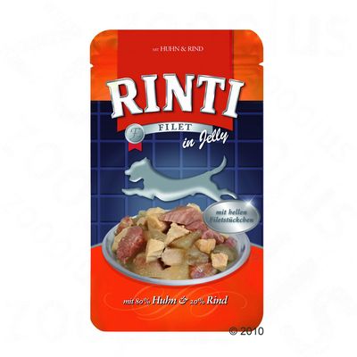 Megapack Rinti Filet in Jelly 18 x 150 g - Huhn & Schinken