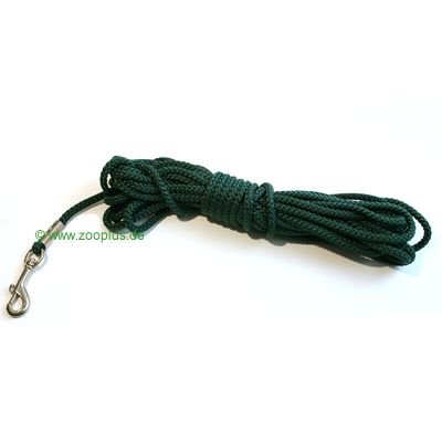 Longe pour chien Heim, vert olive- L 2 000 x l 0,6 cm