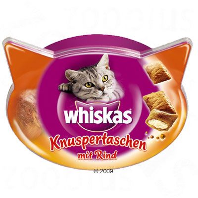 Whiskas Knuspertaschen - Huhn & Kaese 60 g