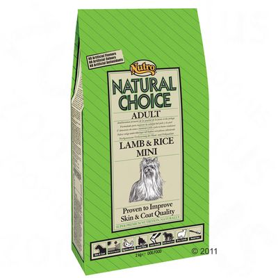 Nutro Choice Adult Lamm & Reis Mini Hundefutter - - 3 x 2 kg Preisvergleich