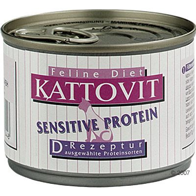 Kattovit Sensitive Protein 6x 175g - 6 x 175 g