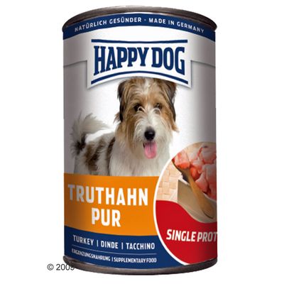 Happy Dog Single Protein 6 x 400 g – Lamm Pur