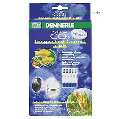 Test CO2 longue durée Correct + pH Dennerle Profi-Line CO2- kit complet