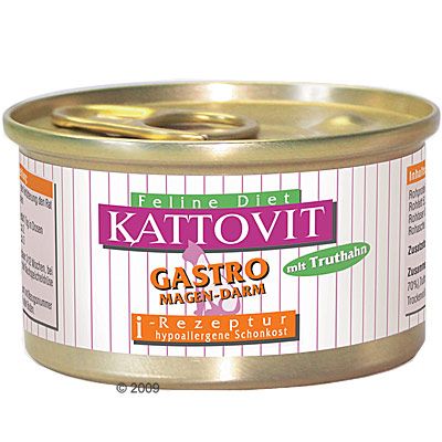 Kattovit Gastro - 6 x 85g Turkey