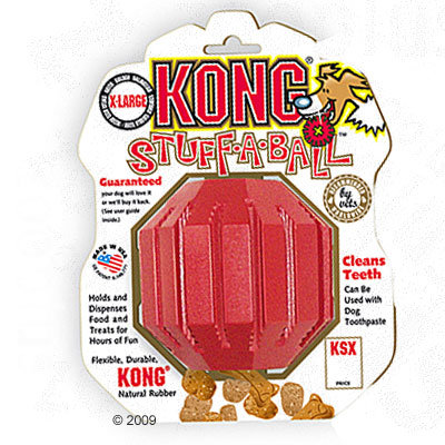 Jouet pour chien Kong Stuff-A-Ball- 1 jouet (taille L)