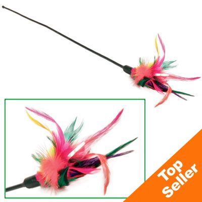 Trixie Feather Waggler Cat Toy 50 cm