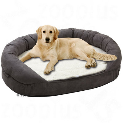 Panier pour chien Karlie OrthoBed anthracite- L 118 x l 72 x H 24 cm environ