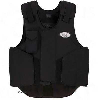 Sicherheitsweste Practico Black short - Kinder S