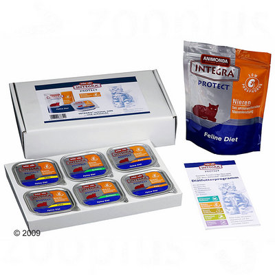 Lot mixte de nourriture pour chat Integra Protect- reins