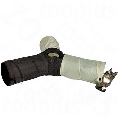 Speeltunnel met drie buizen - - Ø 22 cm x 50 cm