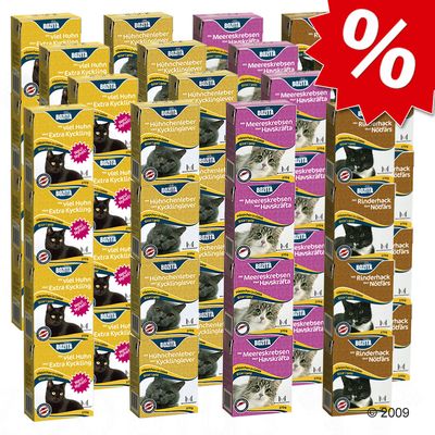 Bozita Haeppchen in Gelee Sparpaket 64 x 370 g - gemischtes Sparpaket