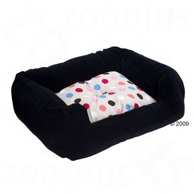 Kuschelbett Smart Velvet - L 50 x B 38 x H 15 cm