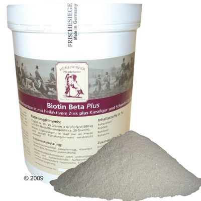 Muehldorfer Biotin Beta plus Ergaenzungsfutter - 3 kg