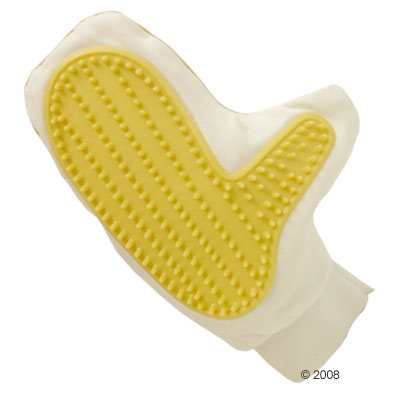 Gant de brossage pour chien et chat- L 24 cm