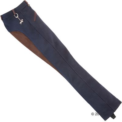 Jodhpur Reithose Natalie - BLAU - blau / braun Gr. 72