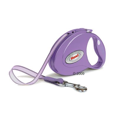 Dog Lead Flexi Petite El&eacute;gance - orchid - LIMITED EDITION!