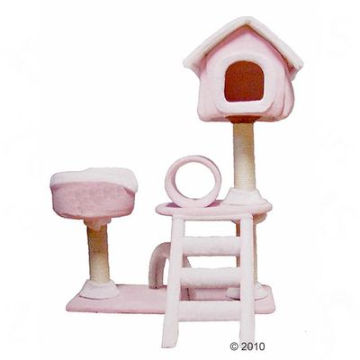 Rascador para gatos Kittyfee (con pequeños fallos) - - Rosé (con pequeños fallos)