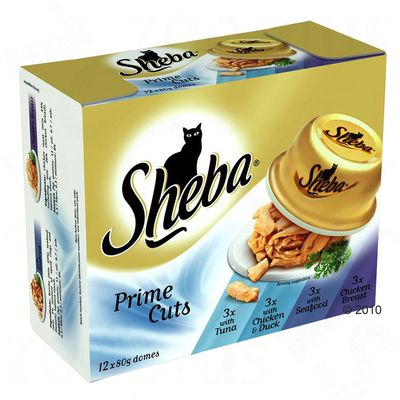 Sheba Prime Cuts Savings Pack 12 x 80 g - Prime Cuts