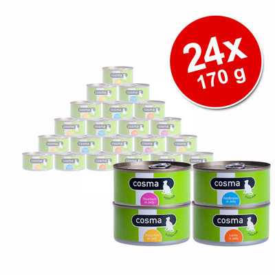 Voordeelpakket Cosma Original in gelei 24 x 170 g - - Kip