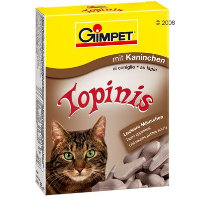 Gimpet Topinis mit Kaninchen - 3 x 70 Stueck