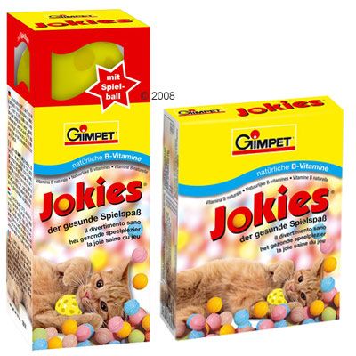 Gimpet Jokies - 120 Stueck mit Spielball