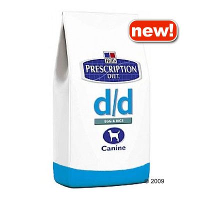 Hill&acute;s Prescription Diet Canine - D/D Duck & Potato - 12 kg