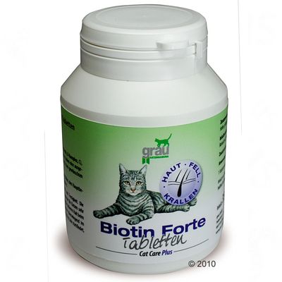 Grau Cat Care Plus Biotin Forte - ca. 90 Tabletten