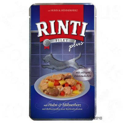 Megapack Rinti Filet Plus in Sosse 18 x 150 g - Huhn & Schinken