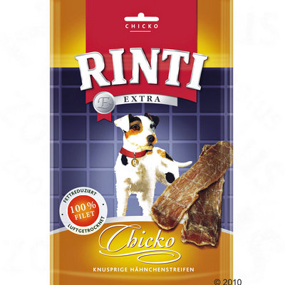 Friandises pour chien Rinti Chicko- 150 g, maxi morceaux de poulet