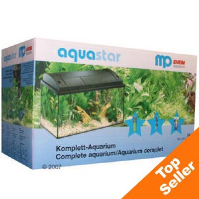MP Aquastar 60 Aquarium Set MP Aquastar 60 black no cabinet