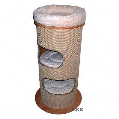 Petfun Kratztonne Retro – naturweiss