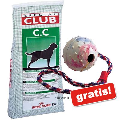 15/20 kg Royal Canin Special Club + Gummiball gratis! - Special Club Performance Junior (15 kg)