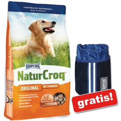 Grossgebinde Happy Dog Natur + Snackbeutel gratis! - Natur-Kost Classic Sensitive (10 kg)