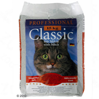 Litière Professional Classic, senteur talc pour bébé- 15 kg