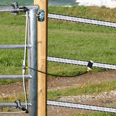 Elektro-Set fuer Weidetore - Set aus 14 Teilen