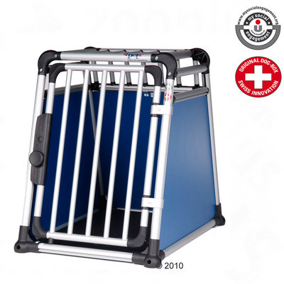 Cage de transport pour chien 4pets Jesse James- L 73,5 x l 54,5 x H 68,6 cm (taille S)