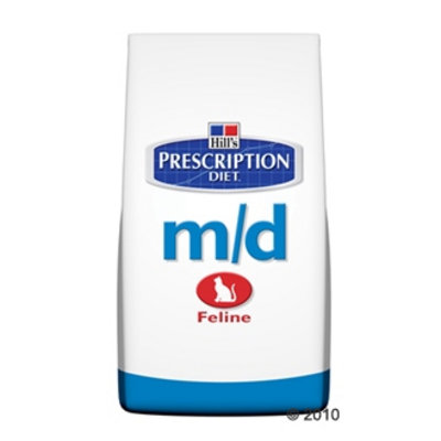 Croquettes pour chat Hill´s Prescription Diet Feline m/d- 2 x 5 kg