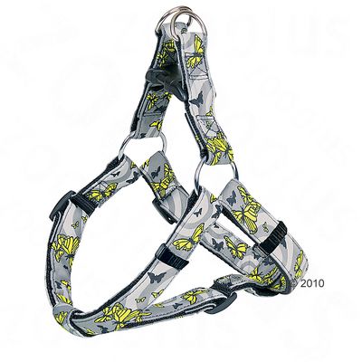 Trixie Dog Harness Modern Art Butterfly - L 65-80 cm chest circumference 25 mm w