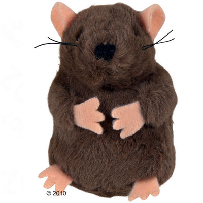 Jouet pour chat en forme de taupe avec menthe à chat- 1 jouet