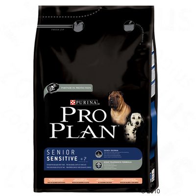 Pro Plan Senior Sensitive 7+ Lachs & Reis Hundefutter - 14 kg