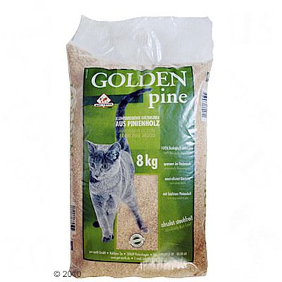 Golden Pine Cat Litter - 8 kg