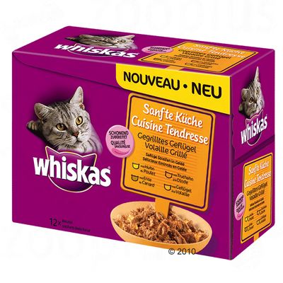 Whiskas Sanfte K&uuml;che 12 x 85 g - - Ged&uuml;nsteter Fisch Preisvergleich