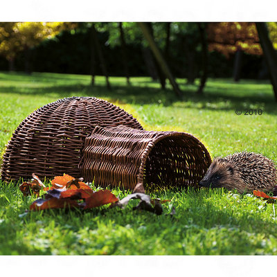 Igloo pour hérisson en osier- L 32 x l 32 x H 20 cm