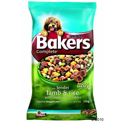 Bakers Complete Dog Adult Lamb Rice & Country Vegetables - 15 kg