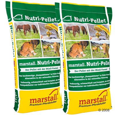 Marstall Nutri-Pellet Pferdefutter - Doppelpack 2 x 25 kg
