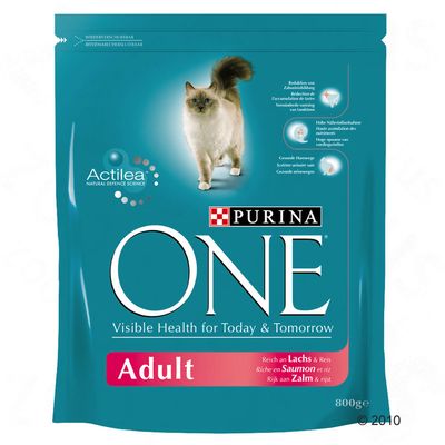 Purina ONE Adult Lachs & Reis - 6 x 1,5 kg