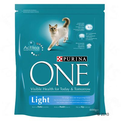 Croquettes pour chat Purina One Light- 6 x 800 g